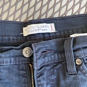 THRIFTED LEVI’S - black boot cut